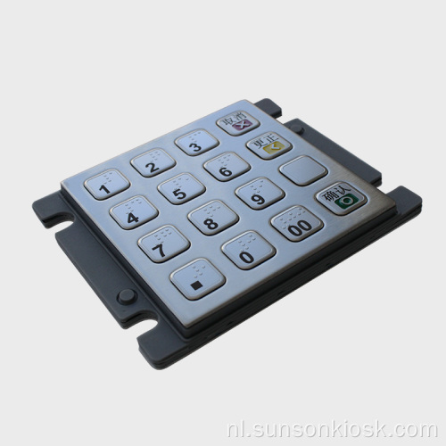 Vandaal gecodeerd PIN-pad